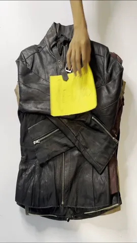 90s/Y2K Unique Leather Jackets (RE-072)