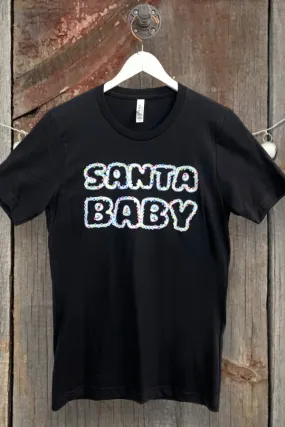 BC DTF SANTA BABY - BLACK