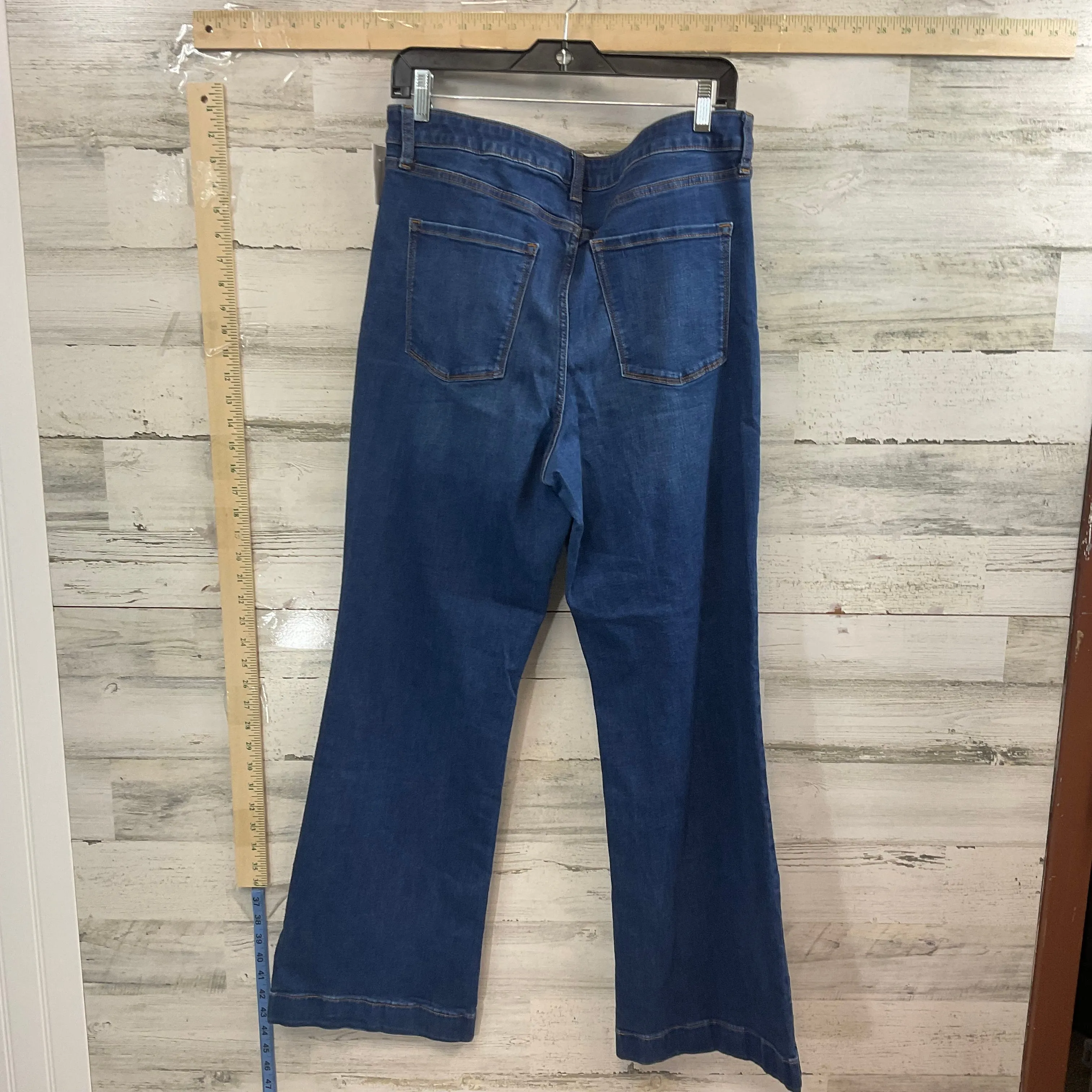 Blue Denim Jeans Flared Lc Lauren Conrad, Size 16