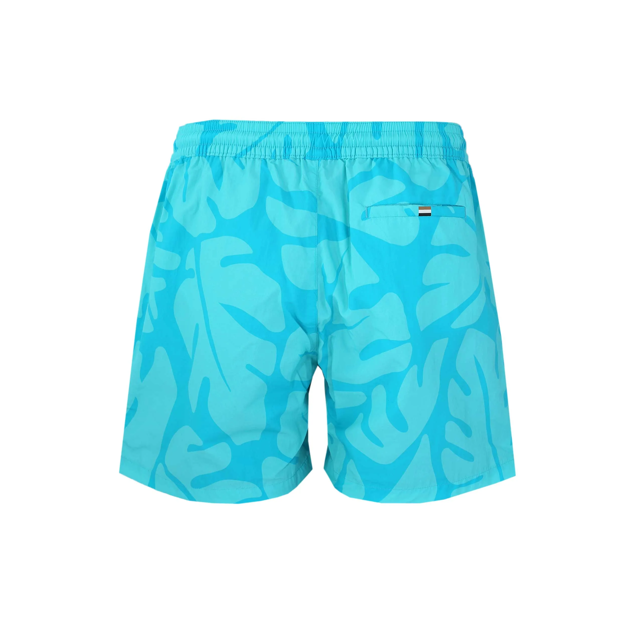 BOSS Bari Swim Short in Turquoise & Aqua