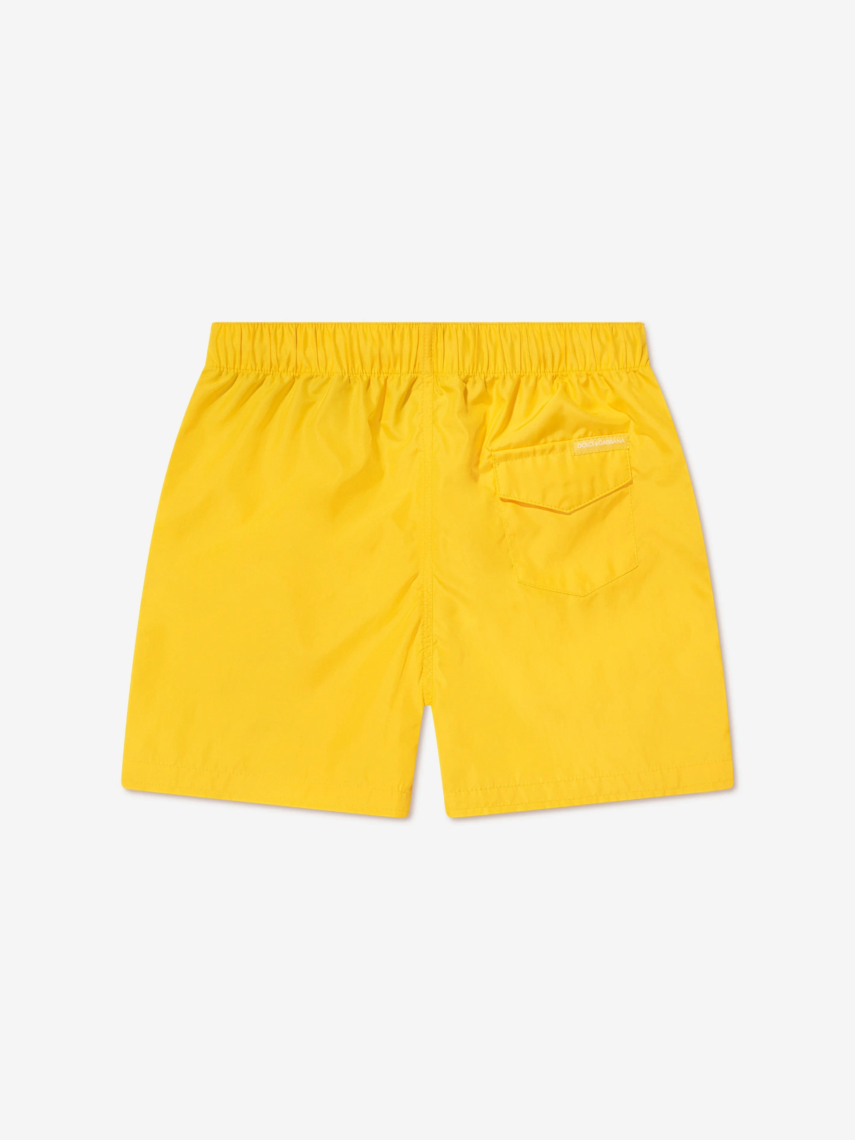 Dolce & Gabbana Boys Swim Shorts in Yellow