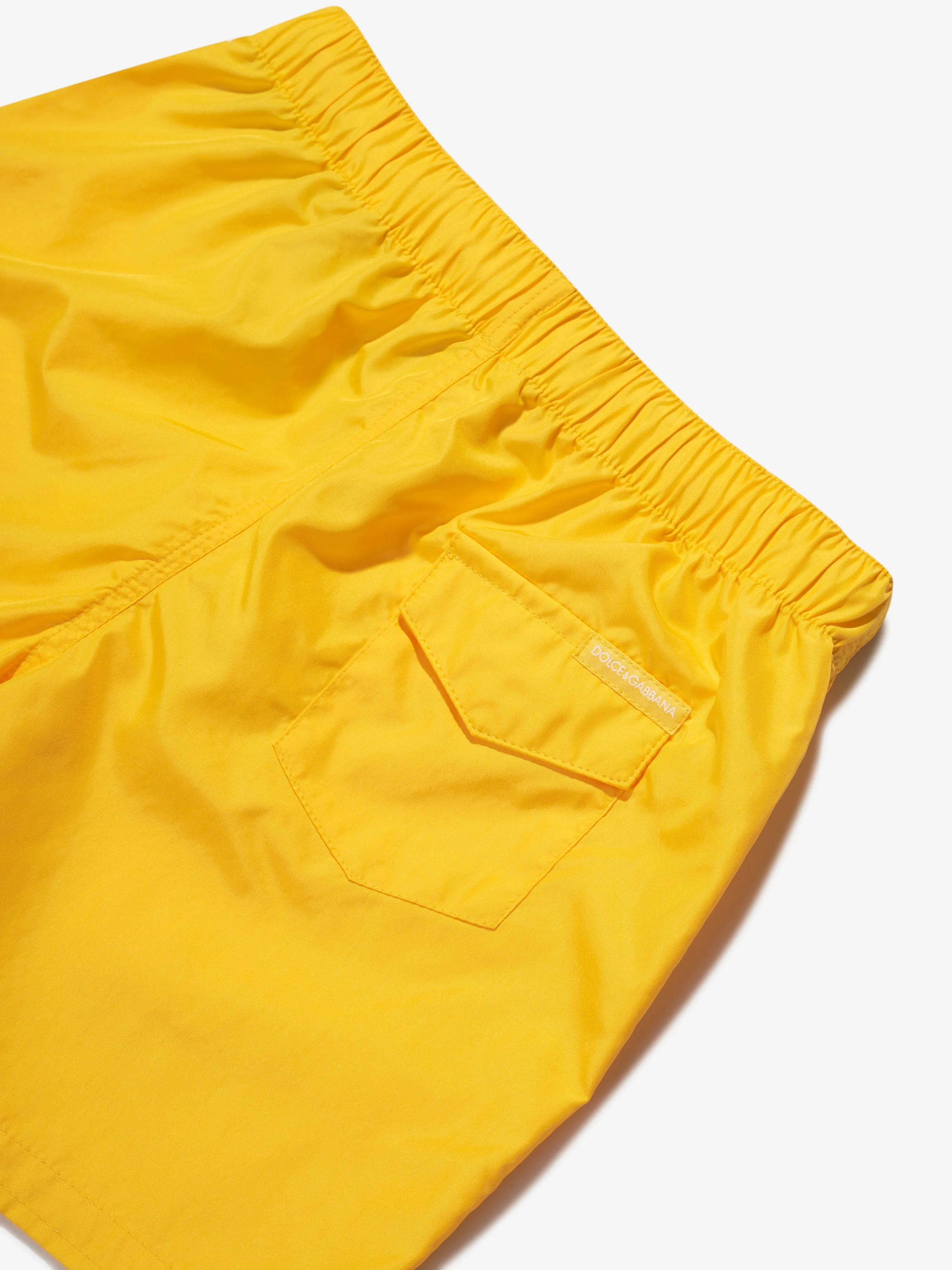 Dolce & Gabbana Boys Swim Shorts in Yellow