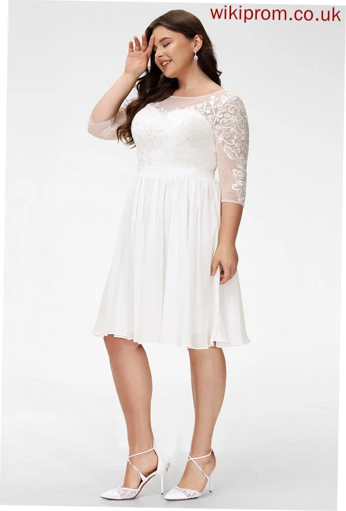 Formal Dresses A-line Dresses Chiffon Rowan Lace