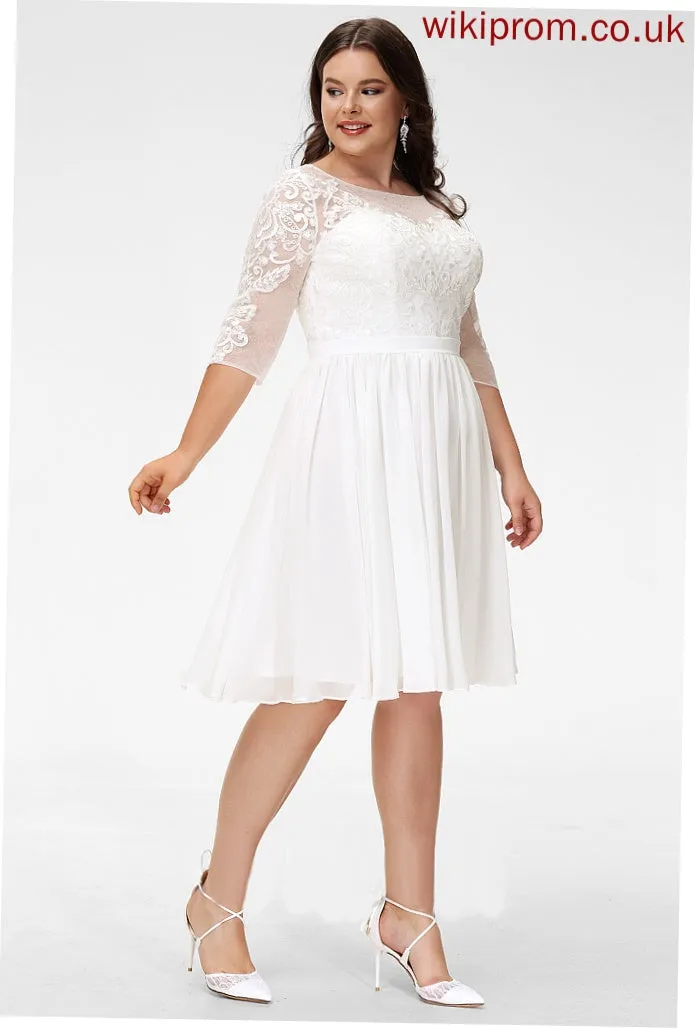 Formal Dresses A-line Dresses Chiffon Rowan Lace