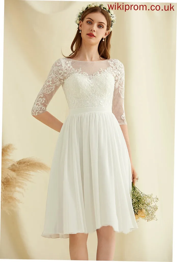 Formal Dresses A-line Dresses Chiffon Rowan Lace