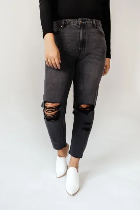 Harold Distressed Mom Jeans - FINAL SALE