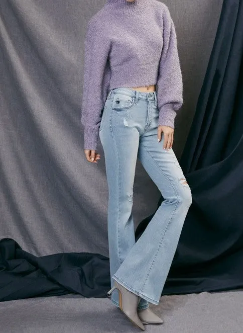 High Rise Flare Jeans