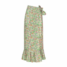 Key Lime Flower Vienna Sarong