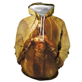 Knights Templar Commandery Hoodie - Yellow Design