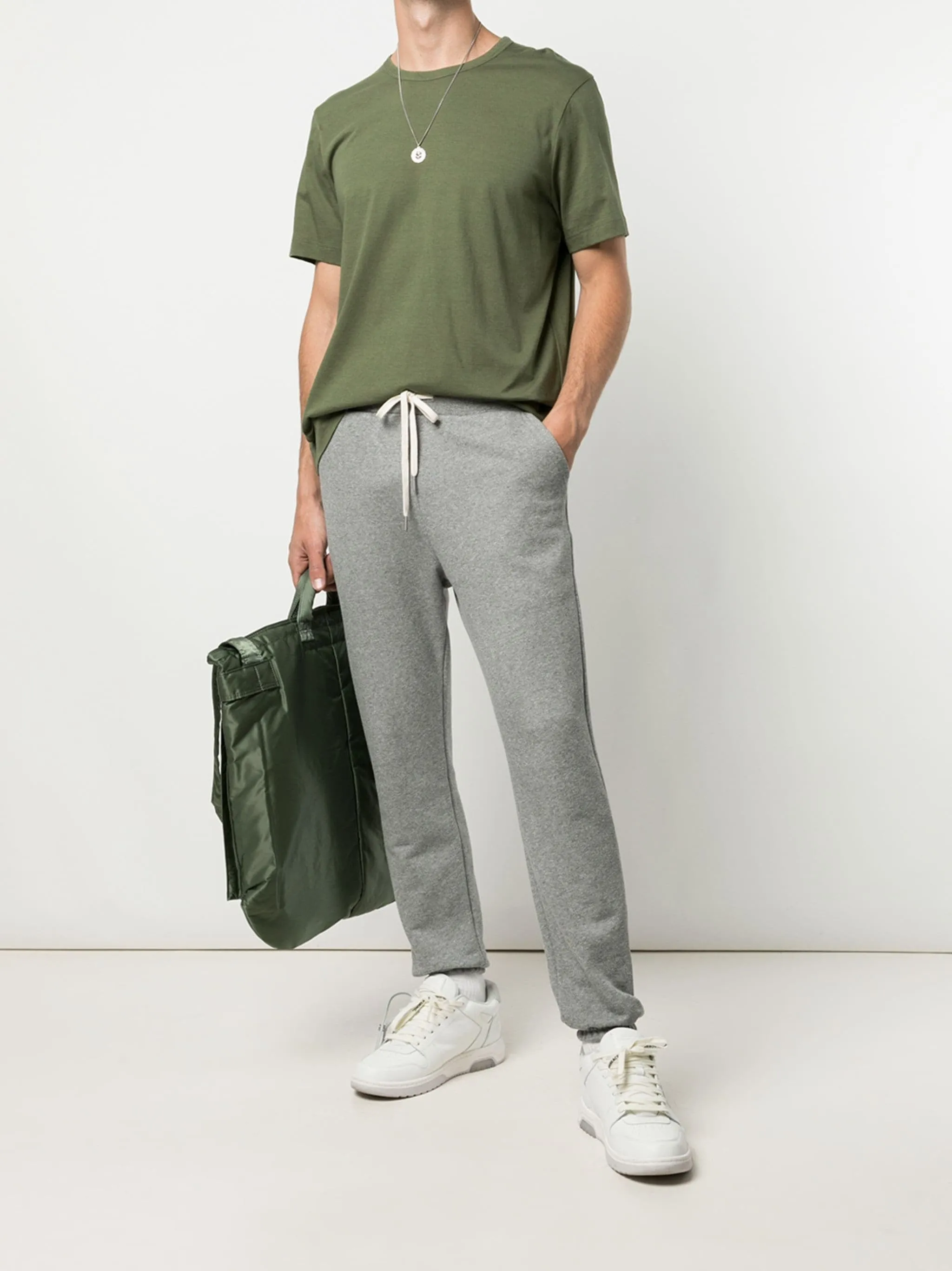 LA DRAWSTRING TRACK PANTS