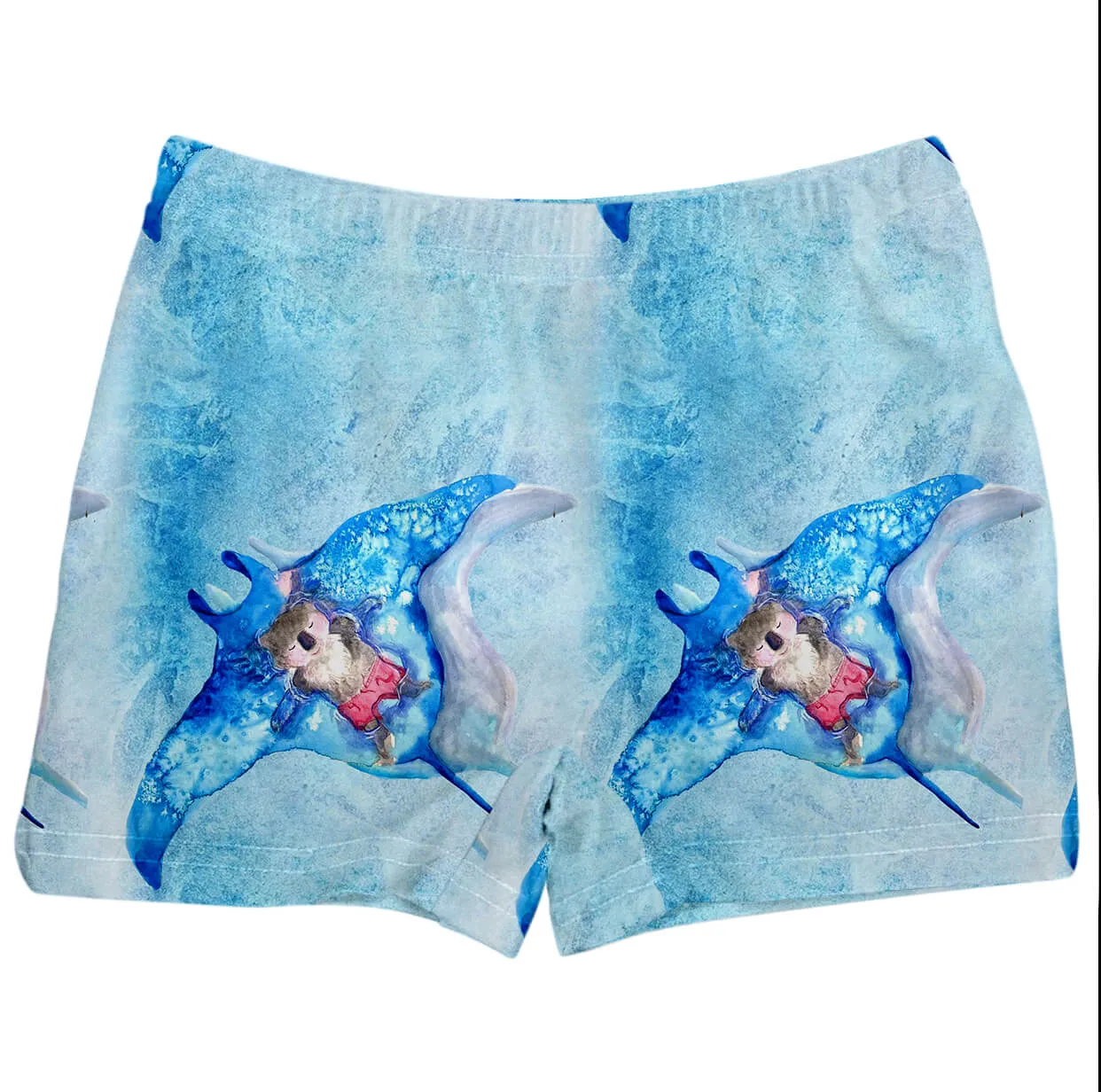 Manta Ray Koala Swim Shorts