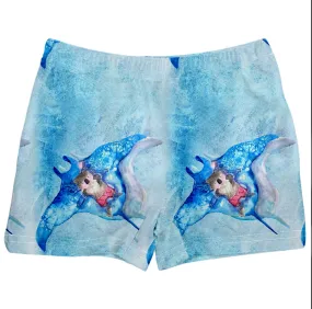 Manta Ray Koala Swim Shorts