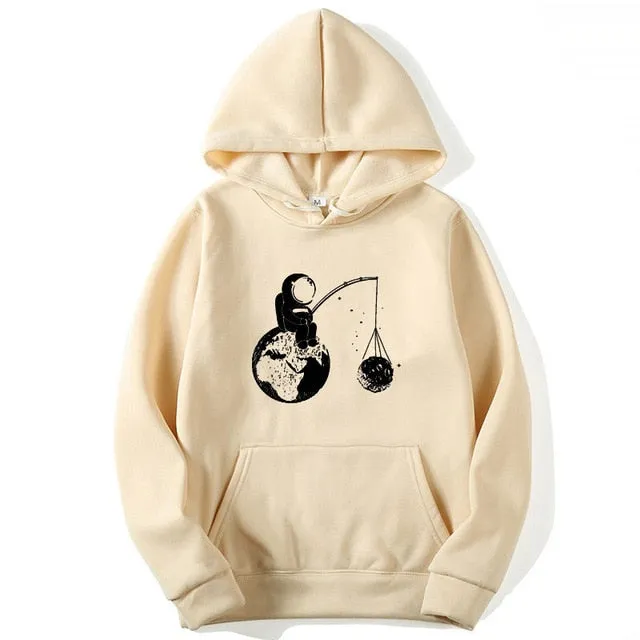 Men's Astronaut Funny Design Hoodies