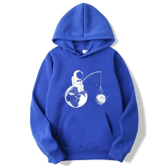 Men's Astronaut Funny Design Hoodies