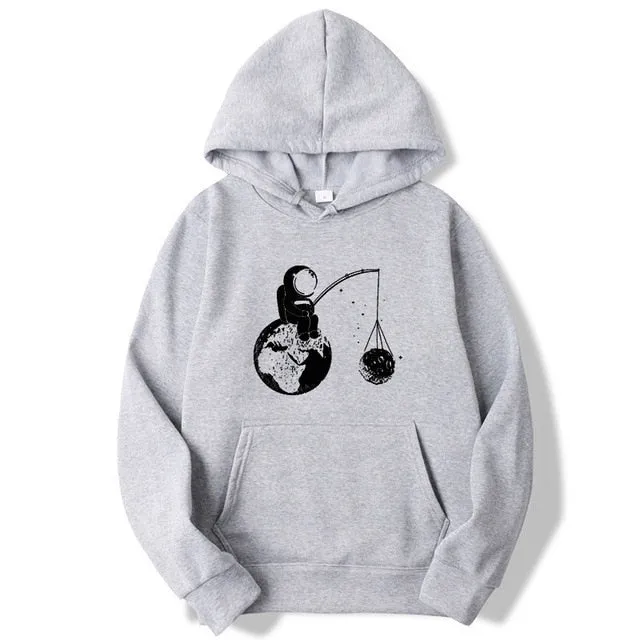 Men's Astronaut Funny Design Hoodies