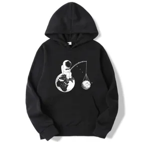 Men's Astronaut Funny Design Hoodies