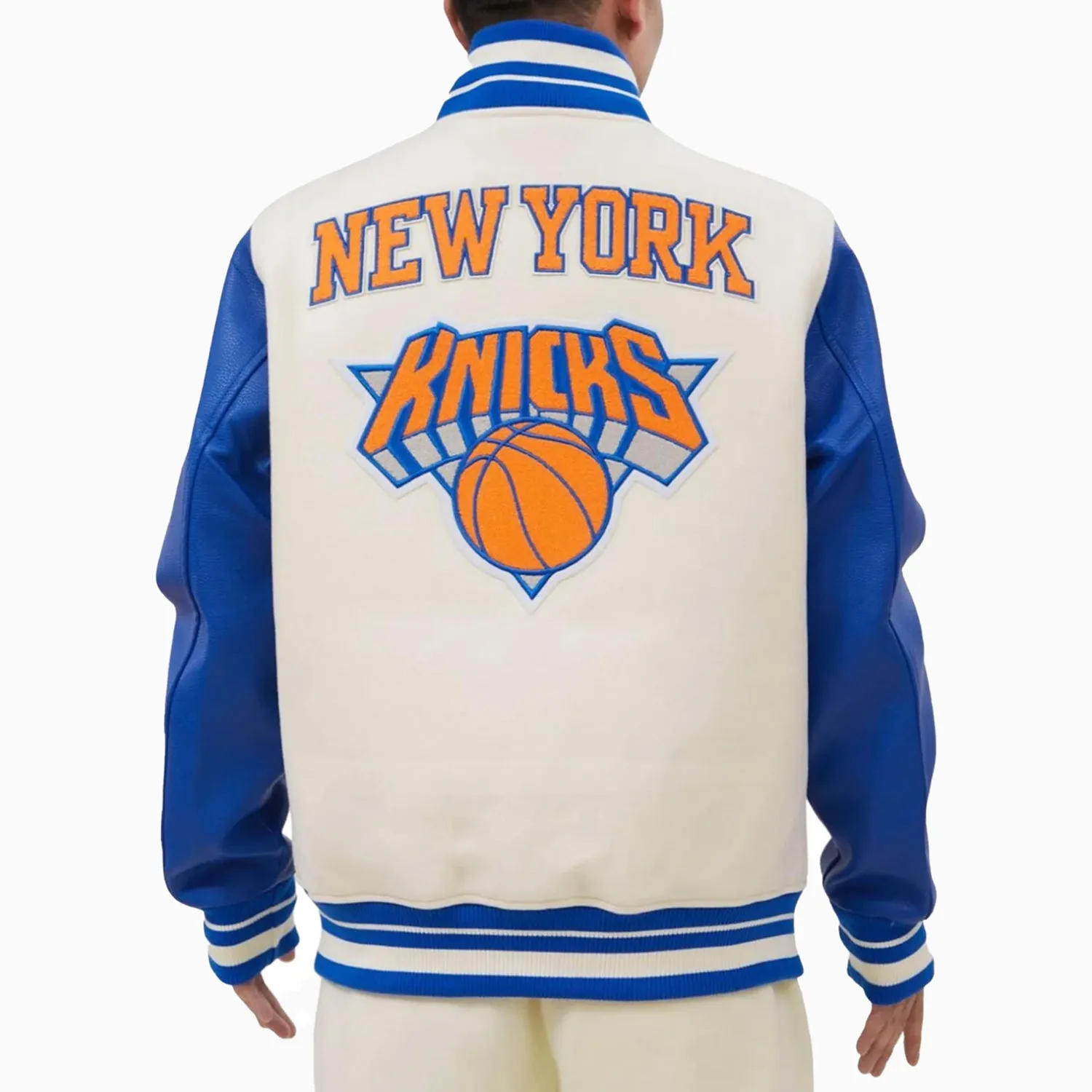 Men's Newyork Knicks NBA Wool Varsity Jacket