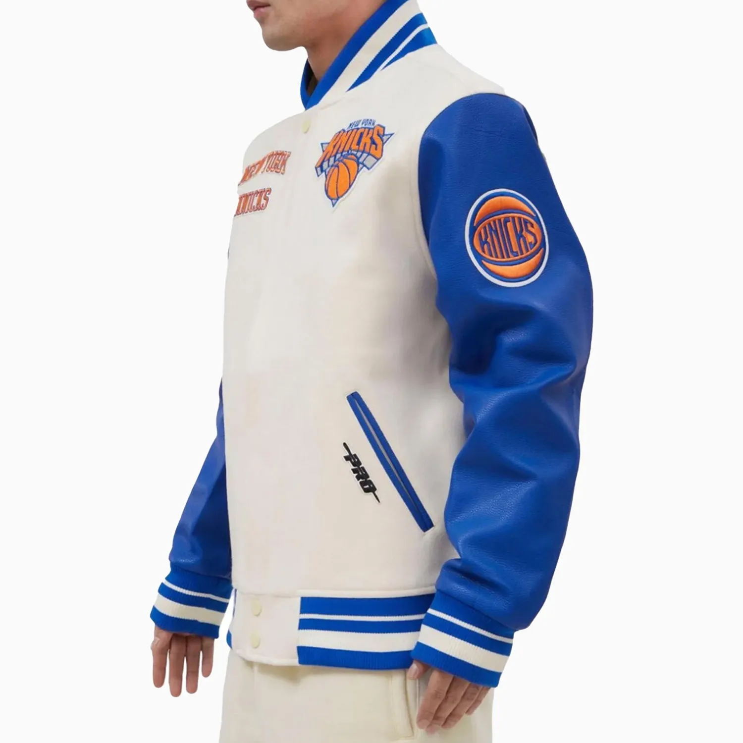 Men's Newyork Knicks NBA Wool Varsity Jacket