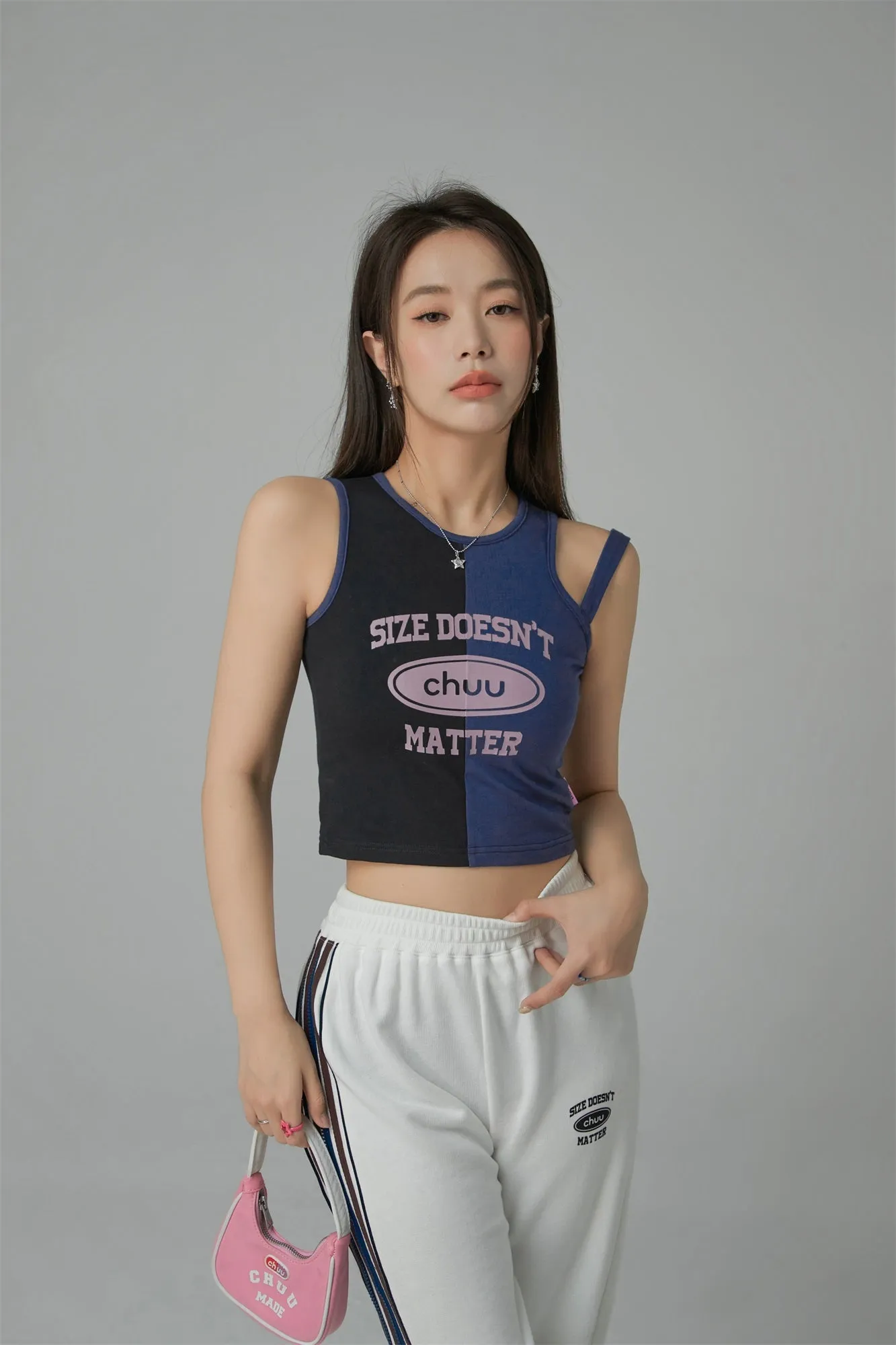 Size Doesnt Matter Printed Sleeveless Top