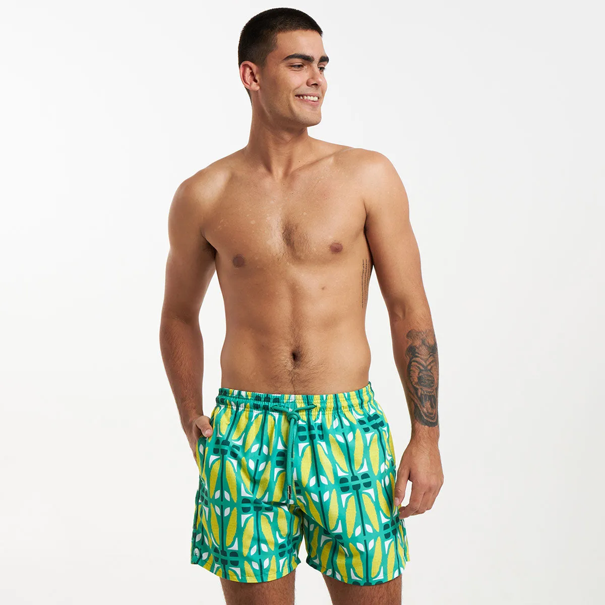 Swim Shorts - Mielies | Green