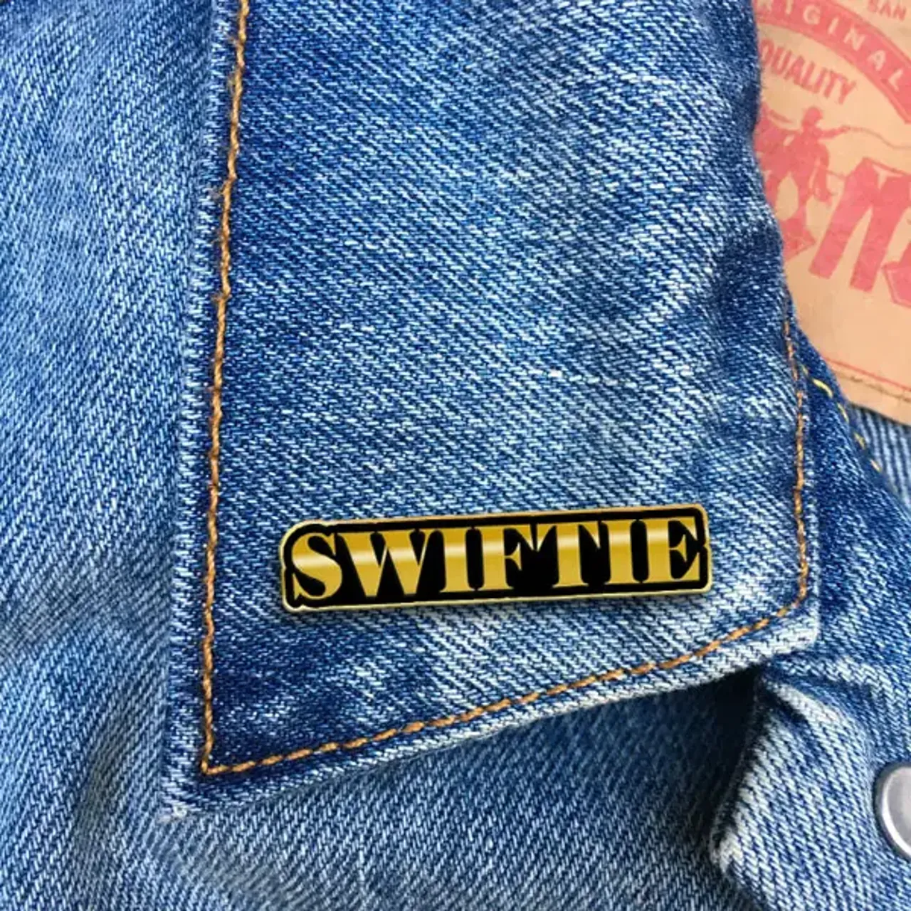 Taylor Fan Enamel Pin