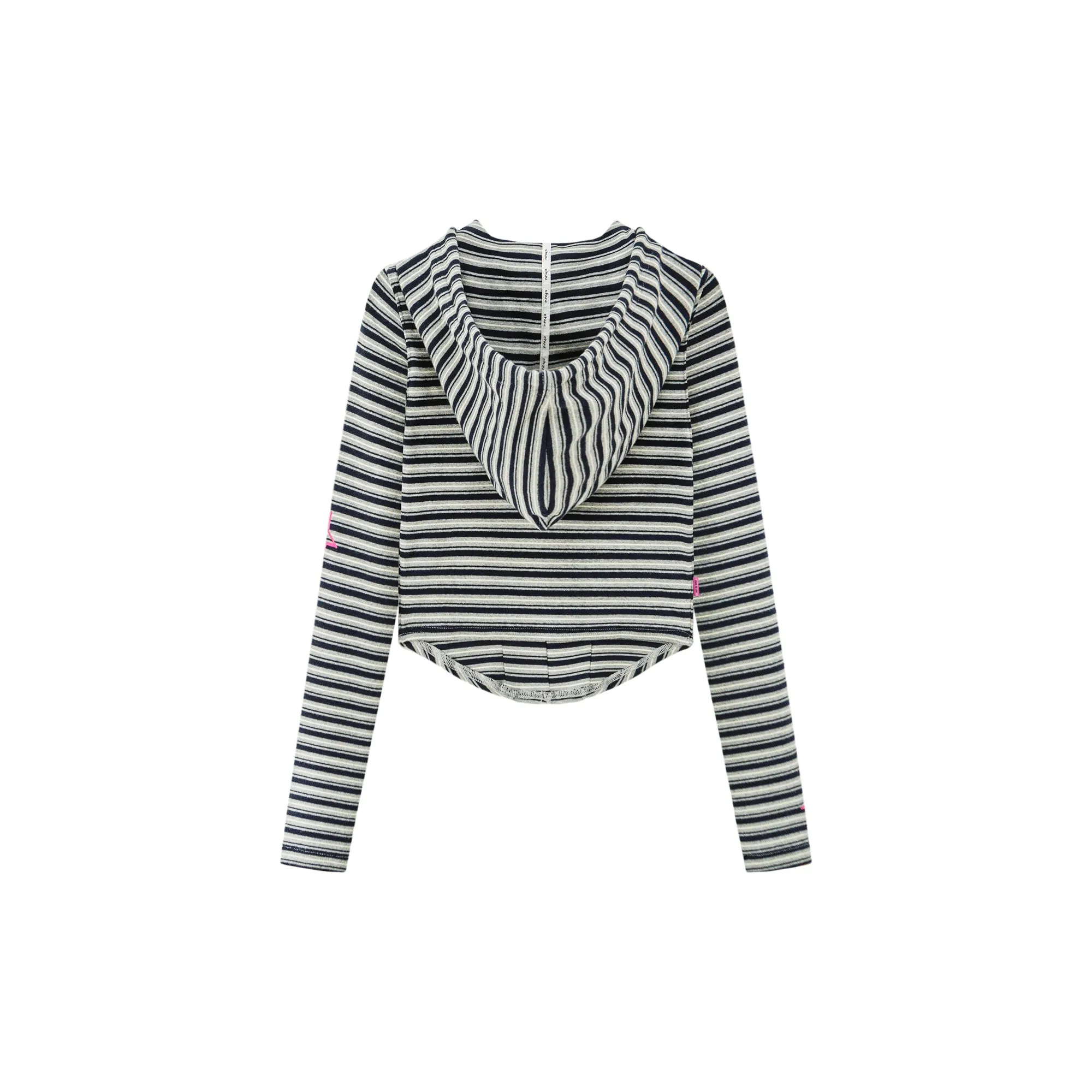 That Girl Striped Hooded Sweatshirt