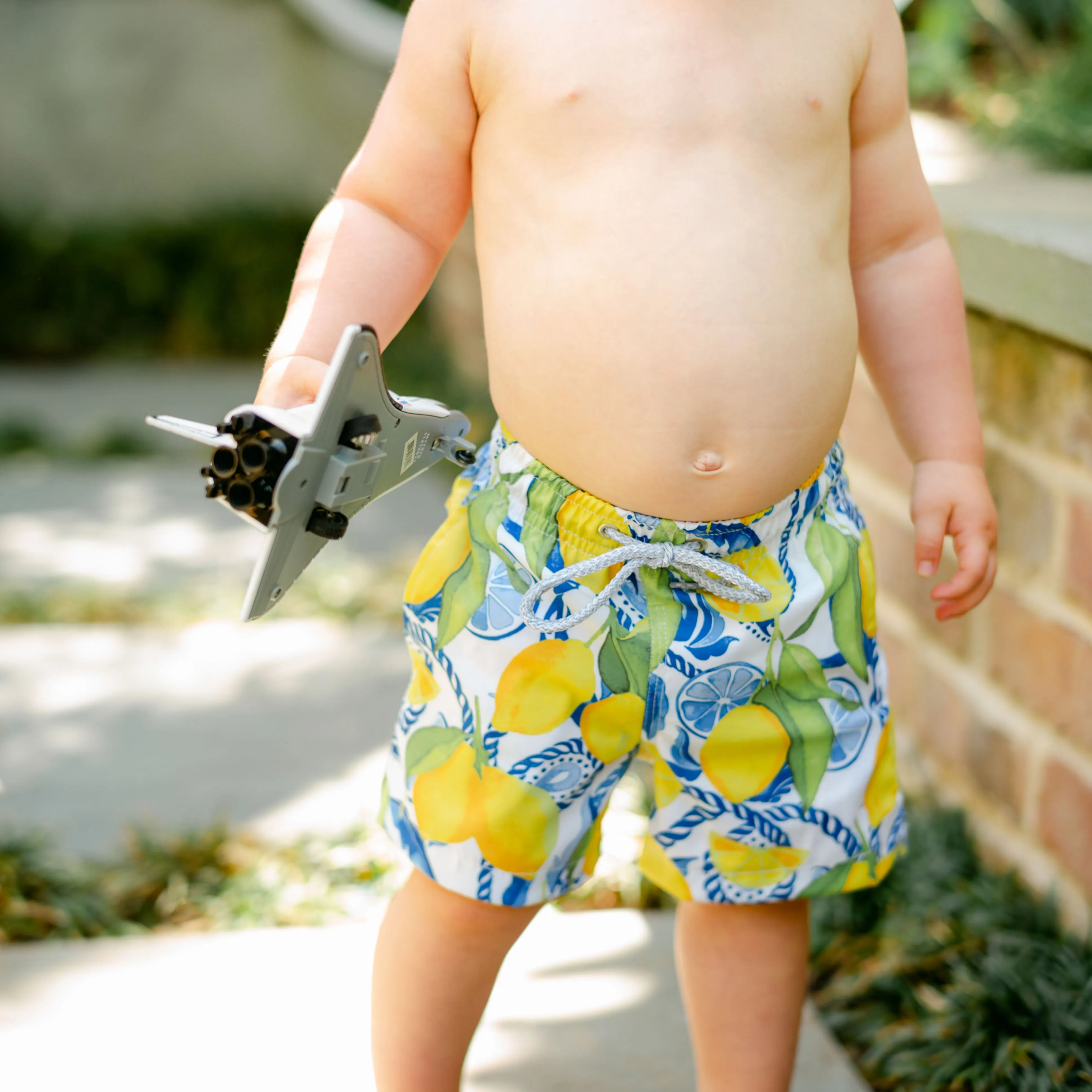 The Lemonade Stand - Boys Swim Trunks UPF 50 